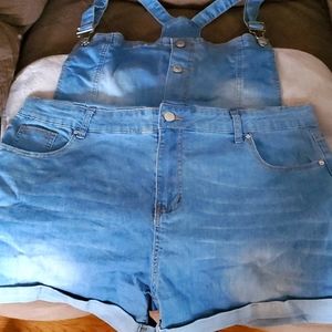Jean coveralls